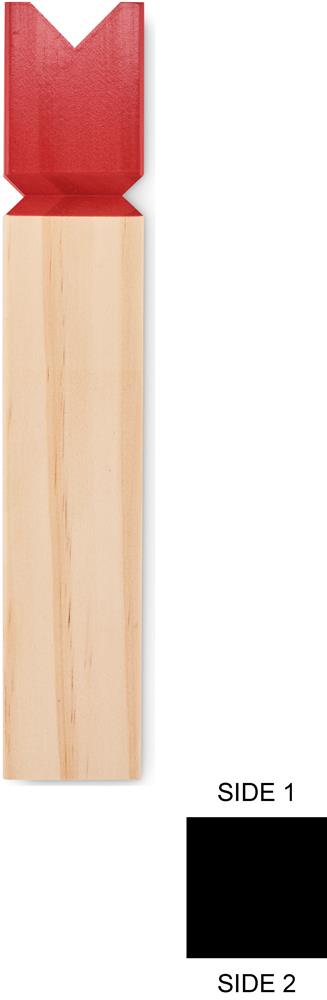 Czerwony STICK bok 1